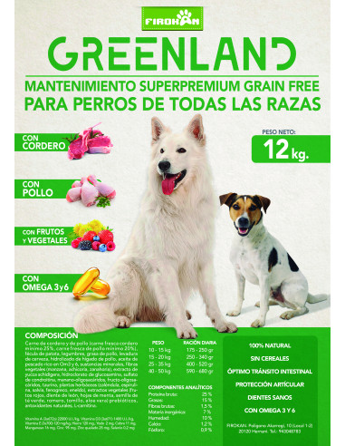 Firokan greenland - 12kg