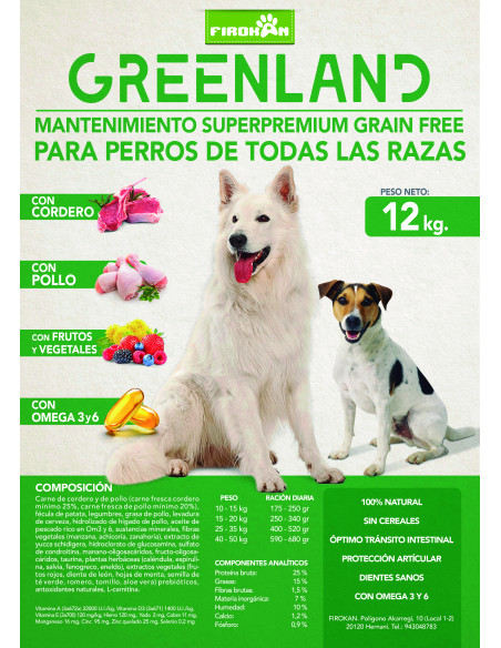 Firokan greenland - 12kg