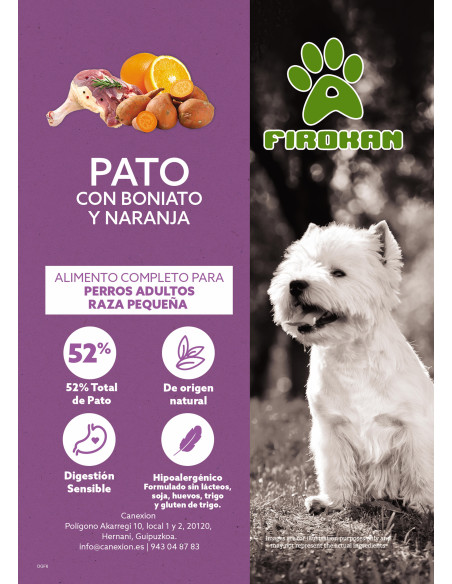 Firokan pato y naranja rm - 2kg / 6kg