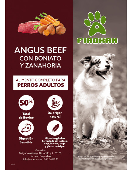 Firokan ternera angus - 2kg / 6kg