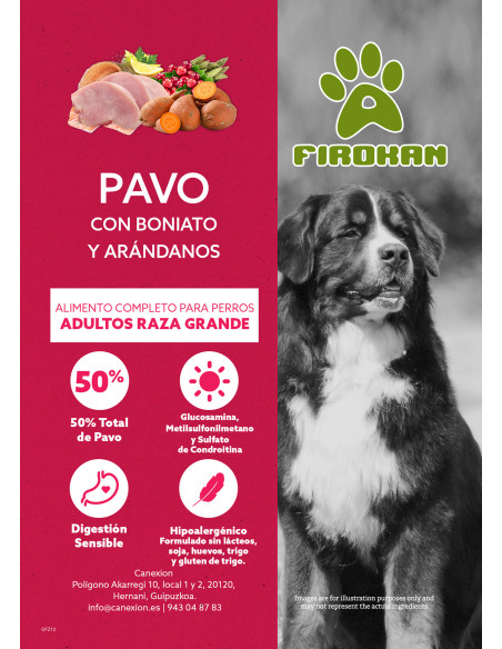 Firokan pavo rg - 2kg / 6kg