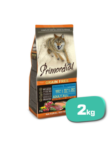 Primordial adult pato y trucha - 2kg / 6kg