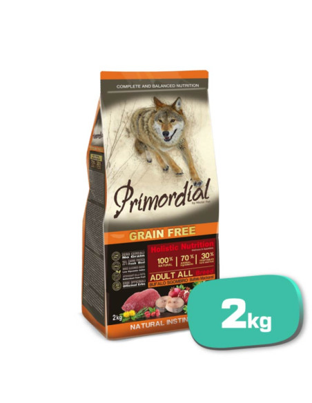 Primordial adult búfalo y caballa - 2kg / 6kg