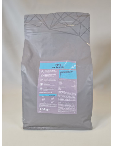 Pato con sardinas - 1.5kg / 5kg