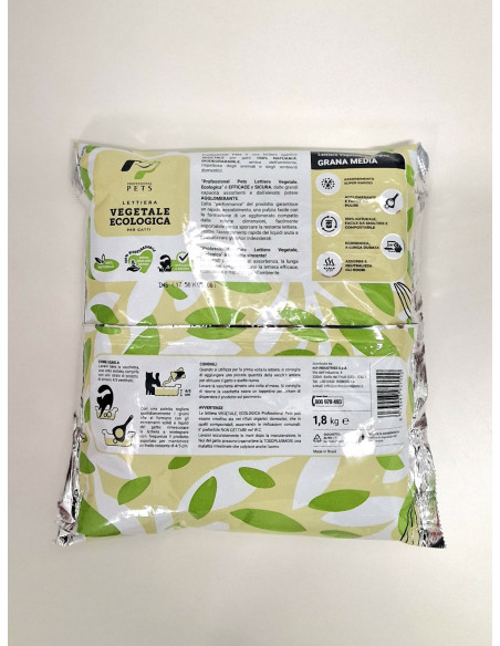 Compra Arena Vegetal ecológica Profesional Pet - 1,8 kg y 10,8