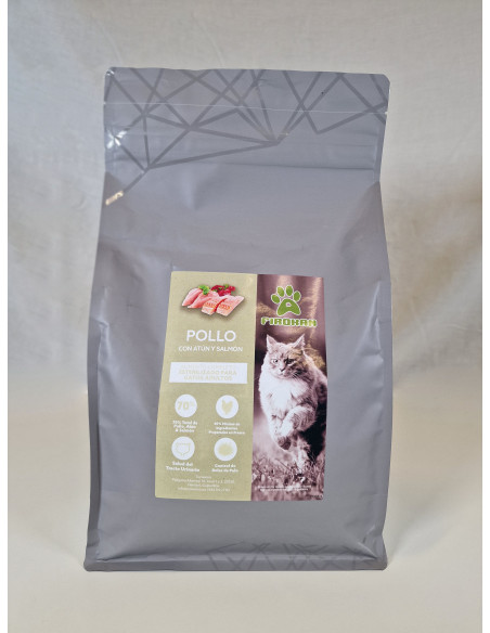 Compra Pollo con atún y salmón - 1.5kg / 5kg en Canexion al