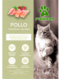Compra Pollo con atún y salmón - 1.5kg / 5kg en Canexion al