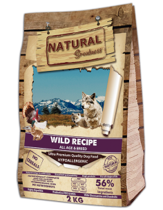 Receta Salvaje para perros - Natural Greatness- 2kg