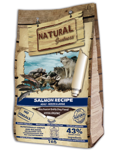 Receta de Salmón - Sensitive - para perros - Natural Greatness- 2kg