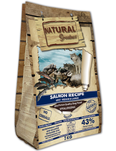 Receta de Salmón - Sensitive - para perros - Natural Greatness- 2kg 2