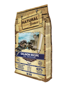 Receta de Salmón - Sensitive - para perros - Natural Greatness- 10kg