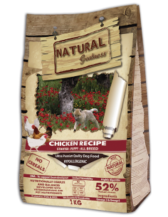 Receta de Pollo - para cachorros - Natural Greatness- 2kg