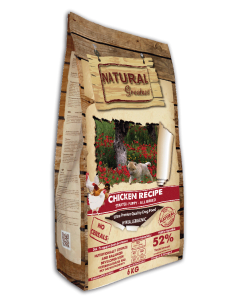 Receta de Pollo - para cachorros - Natural Greatness- 6kg