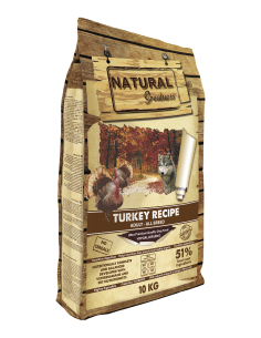 Receta de Pavo - para perros - Natural Greatness- 10kg 2