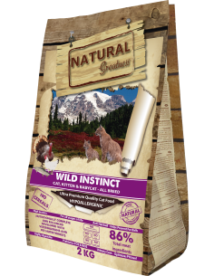 Receta Wild Instinct para gatos - Natural Greatness- 2kg
