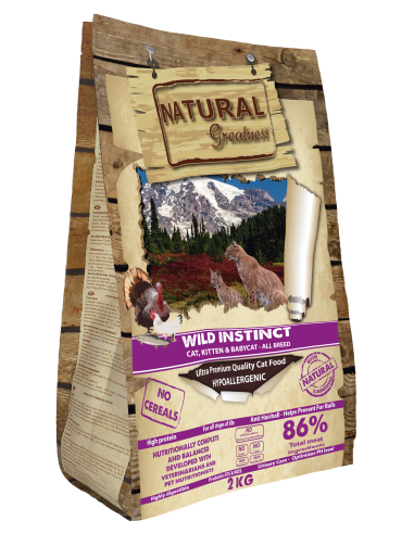 Receta Wild Instinct para gatos - Natural Greatness- 2kg