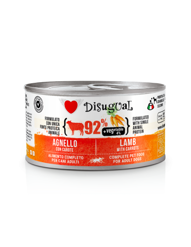 Compra Disugual cordero y zanahoria - 150g / 400g en Canexion