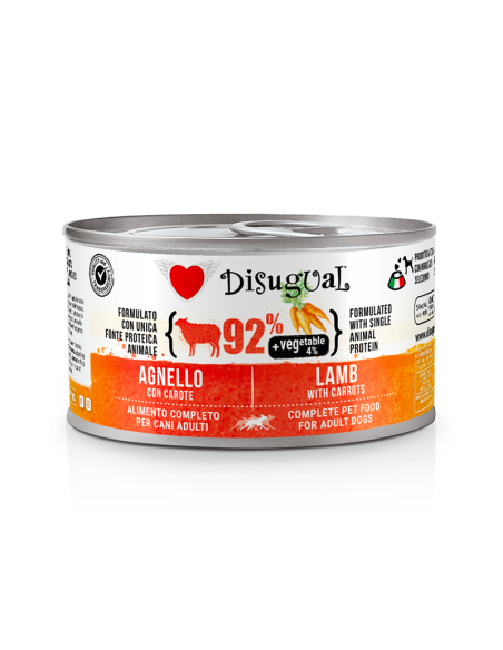 Compra Disugual cordero y zanahoria - 150g / 400g en Canexion
