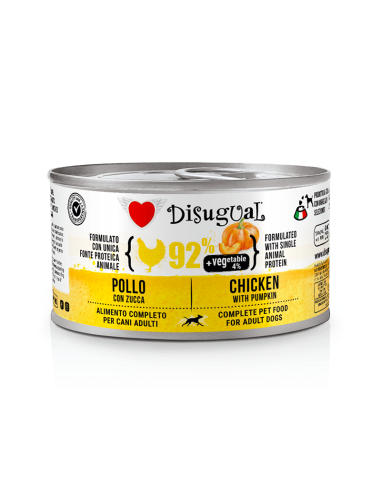 Compra Disugual pollo y calabaza - 150g / 400g en Canexion al
