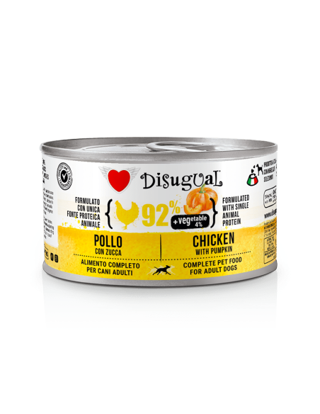 Compra Disugual pollo y calabaza - 150g / 400g en Canexion al