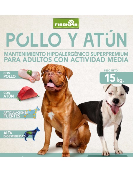 Compra Firokan pollo y atún - 15kg en Canexion al Mejor Precio