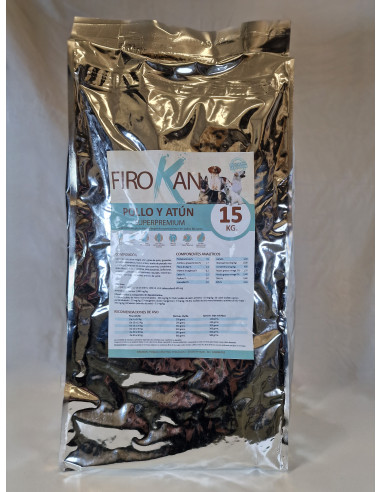 Firokan pollo y atún - 15kg