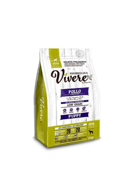 Vivere medium Puppy Pollo - 3kg / 12kg